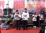 Ribuan Simpatisan Hadiri Deklarasi Pengukuhan Tim Pejuang Kemenangan H.M.Madel – Nor Muhammad Agus Menjadi Bupati – Wabup Sarolangun Periode 2024- 2029