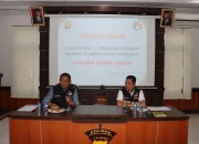 Sat Narkoba Polres Sarolangun Gelar Sosialisasi Desa Bersinar 2024