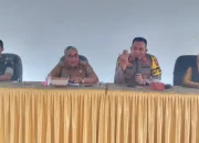 Kapolsek Ajak Semua Elemen Masyarakat Sukseskan Pilkada Serentak Tahun 2024 ,Waspadai Karhutla dan Narkotika