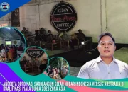 Anggota DPRD Kabupaten Sarolangun Gelar Nobar Indonesia Versus Australia di Kualifikasi Piala Dunia 2026 Zona Asia