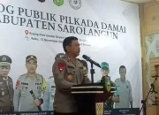 Kapolres Sarolangun Hadiri Dialog Publik Pilkada Damai  