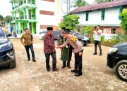 Kapolsek Pelawan Singkut Pimpin Langsung PAM  Wisuda Angkatan VIII dan Dies Natalis I Institut Agama Islam Abuya Salek Sarolangun Tahun 2024