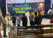 Kapolres Sarolangun  Bersama Unsur  Forkopimda Sidak Pos PAM Nataru Kecamatan Singkut Tahun 2024