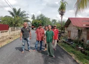 Jalan Mulus Diaspal Pemerintah Pemkab Sarolangun  Tomas Bersama Warga Desa Pasar Ucapkan Terima Kasih 