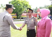 Kasi Humas Polres Sarolangun Naik Pangkat Bersama 26 Personel Dalam Upacara Korps Raport 