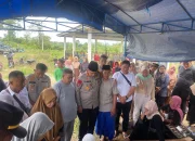 Dapat Info Terjadi Laka Lantas Kapolres Sarolangun Langsung Bergerak Cepat  Melayat Korban  di Desa Rengkiling 