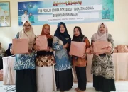 PKK Desa Perdamaian Rutin Gelar Senam Bersama
