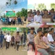 Panas Terik Gas Poll,,,,Kapolsek Pelawan Singkut Turun Langsung Pimpin Kegiatan Penanaman Jagung Serentak Kuartal III di Desa Pelawan Jaya Tahun 2025