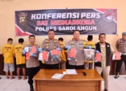 Polres Sarolangun Gelar Press Release, Ungkap Peredaran 146,01 Gram Sabu