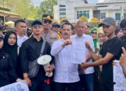 Kapolres Terjun Langsung Kawal Unras Mahasiswa di DPRD. Sarolangun
