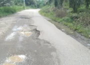 Warga Berharap Jalan Poros Yang  Berlubang Diperbaiki Pemerintah Sarolangun