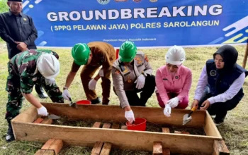 Groundbreaking SPPG di Pelawan Jaya, Pemkab Sarolangun Apresiasi Peran Nyata Polres Sarolangun Bantu Percepatan Program MBG di Sarolangun