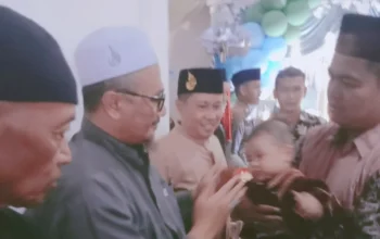 Ulama Terkenal Asal Singkut KH Imam Hambali Hadiri Tasyakuran Aqiqah Mafaza Migdad Alfajr  dan Syukuran Wisuda Mita Safitri