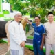 Bupati Sarolangun H.Hurmin Serahkan Sapi Kurban Bantuan Presiden Prabowo