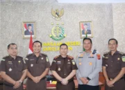 Perkuat Sinergitas Penegakan Hukum ,Kajari  Sambut Langsung  Kunjungan Kapolres Sarolangun Kekantor Kejaksaan Negeri Sarolangun