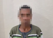 Seorang Pria Usai Serang Istrinya Pakai Sebilah Badik Dengan Sukarela  Menyerahkan Diri Kepihak Kepolisian 