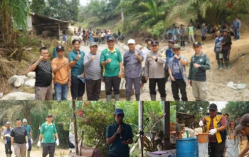 Bupati dan Dinas PUPR Sarolangun GoRo Bersama Warga Trans 3 Sepintun
